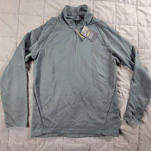 Nike Mens Small Black 1/4 Zip Pullover Long Sleeve Casual Outdoors Training
